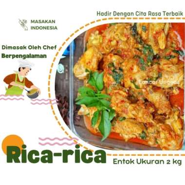 Entok Rica-rica Siap Santap Utuh Dimasak 1 Ekor Fresh Masakan Baru 1 Ekor 2Kg