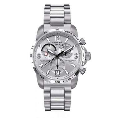 Jam Tangan Pria Certina DS Podium Chrono GMT C001.639.11.037.00 Original Bergaransi Resmi 2 Tahun