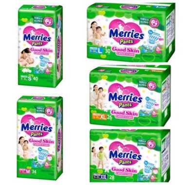 merries pants M34,L30,XL26 Merries M34