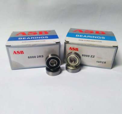 Bearing Hub Sepeda Laher 6000 ZZ Bearing ASB As Bearing Roda Sepeda