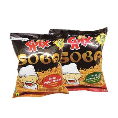 SPIX SOBA - Noodle Stick Snack - 21 gr AYAM BAKAR