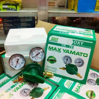 Regulator Kepala Gas Oxygen Oksigen Oxy Reg Yamato Kobe Yr - 76