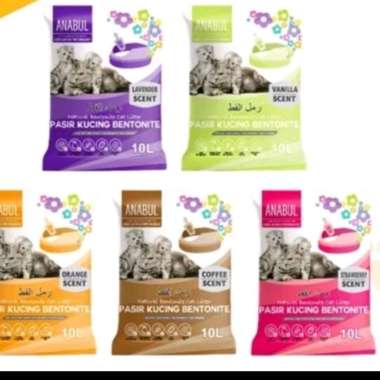 PASIR KUCING ANABUL 5 LT GUMPAL WANGI BENTONITE TAHAN LAMA