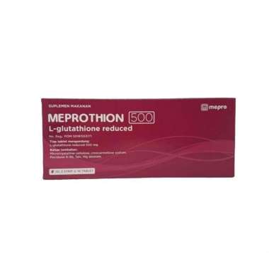 MEPROTHION 500 MG BOX 30 TABLET