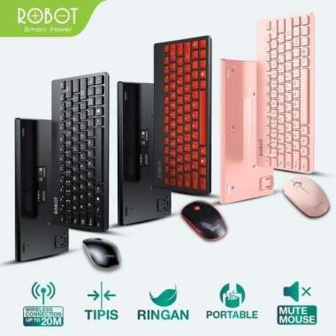 ROBOT KM3000 COMBO MOUSE & KEYBOARD WIRELESS