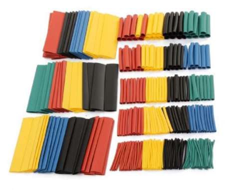 Wbid Belle 164pcs Selang Bakar Heat Shrink Insulasi untuk Membungkus Kabel