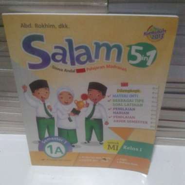 BUKU SALAM 5 IN 1 K13 KELAS 1-6 SEMESTER 1 2