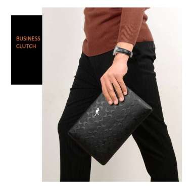 BC07 Business Clutch Model New York Tas Tangan Handbag Pria Wanita