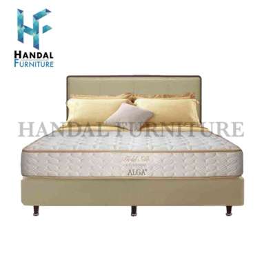 Alga Set Kasur Spring Bed Super Keras Gold Silk 180 x 200