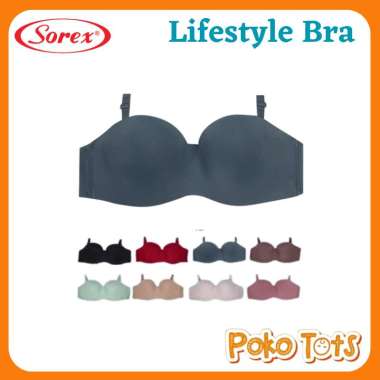 Sorex Lifestyle Bra Busa Sedang Kawat Kait 2 Setara Cup B BH 267 Pakaian Dalam Wanita Bra Sorex Ungu
