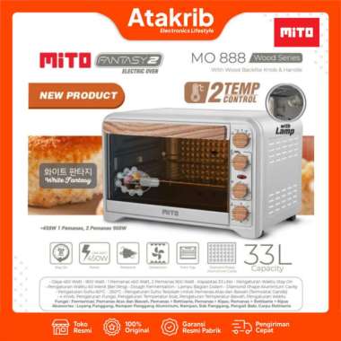 MITO OVEN MO-888 FANTASY 2 WHITE 33 LITER