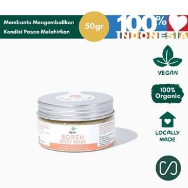Aquila Boreh Body Mask - Optimalisasi Susut Perut Pasca Melahirkan 50gr