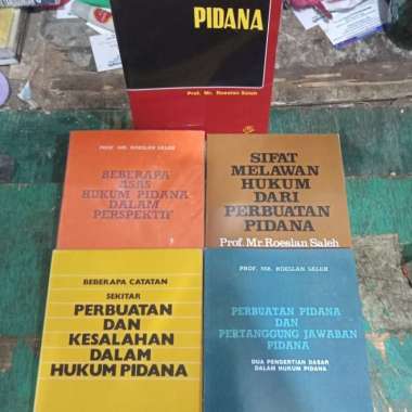 Buku 5 Paket Hukum Pidana Roeslan Saleh
