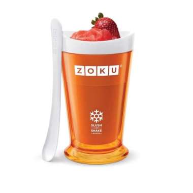 Zoku Slush/Shake Maker / Alat Pembuat Es Krim Instant Orange