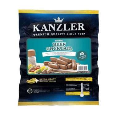 Promo Harga Kanzler Cocktail Beef 500 gr - Blibli