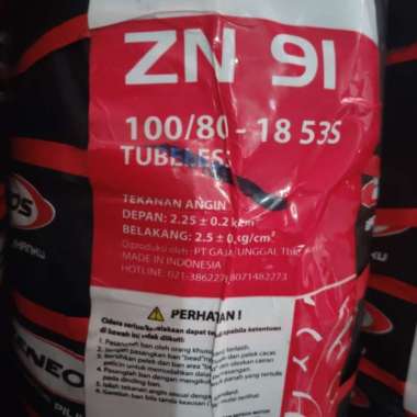 Ban ZENEOS 100/80-18 ZN 91 TUBELESS RXKING, TIGER, MEGA PRO