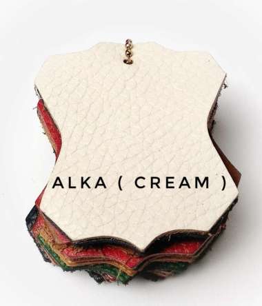 Bossindo tas kulit sapi asli, tas kulit wanita, tas papirut, tas garut Putih tulang