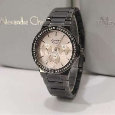 Alexandre Christie AC2A59 Passion Jam Tangan Wanita Stainless Steel Brown