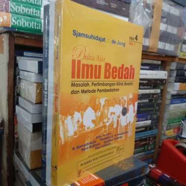 Buku Ajar Ilmu Bedah Vol 1 2 Dan 3 By De Jong Ed 4