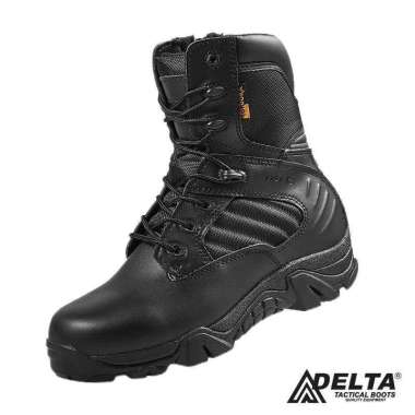 BOSSINDO Sepatu Delta Cordura Tactical Import Made in Usa Original 38 Hitam 8 in