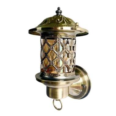 Lampu Hias Dinding Lampu Tempel 11011 antik klasik lampu teras minimalis Bronze