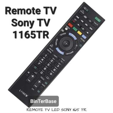 Remote remot TV SONY Bravia Tabung LCD LED Original Pabrik RM-L1165