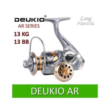 Reel Pancing Metal DEUKIO AR 2000 - 7000 Max Drag 13 Kg - AR2000 AR5000