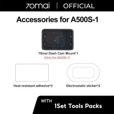 70mai DashCam Tools Packs for A800S-1/A500S-1/D06/M300 70mai Accessore For A800S-1