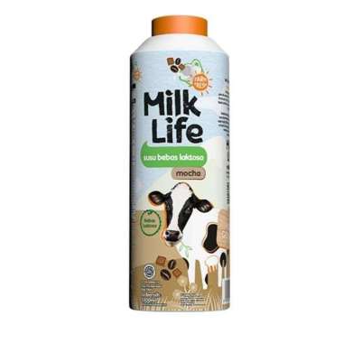 Milk Life Susu Bebas Laktosa Moka 1000gr