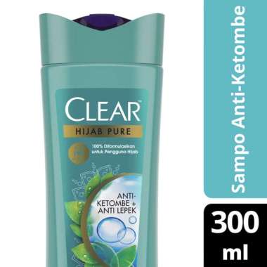 Promo Harga Clear Shampoo Hijab Pure Anti Ketombe & Anti Lepek 320 ml - Blibli