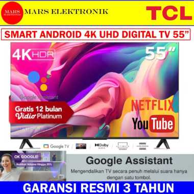 SMART TV TCL TCL 55A28 - 55 INCHI GOOLE TV - 4K UHD - HDR 10 - TV LED TCL SMART TV - DOLBY AUDIO - R