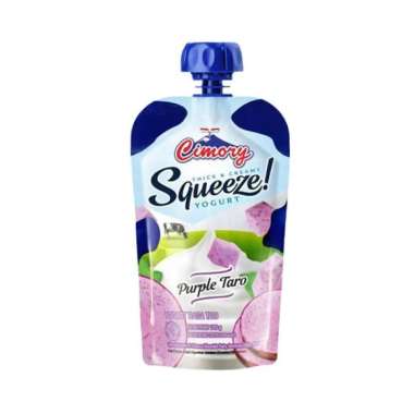CIMORY YOGHURT SQZ TARO 120ML