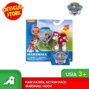 Mainan Figur PAW PATROL Action Pack Marshall Hook