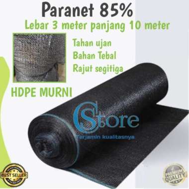 jaring paranet 85% lebar 3 meter paket 10 meter Multicolor
