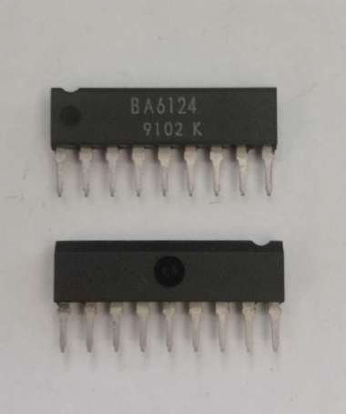 IC BA6124 5 Point LED Level Meter Driver - VU Scale