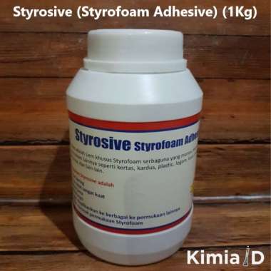lem styrofoam 1kg - lem kertas kardus plastik logam mika kaca Multicolor