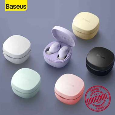 BASEUS TWS True Wireless Bluetooth Earphone Mini Earbuds TWS WM01 NGWM01 Black