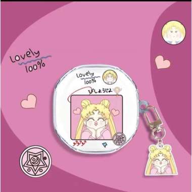 Baseus Wm02 Case wm02 plus case Tpu Transparan Anti Jatuh / Benturan Motif Kartun Untuk Earphone wm0