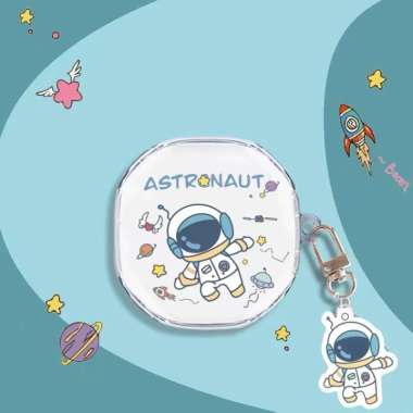 Baseus Wm02 Case wm02 plus case Tpu Transparan Anti Jatuh / Benturan Motif Kartun Untuk Earphone wm0