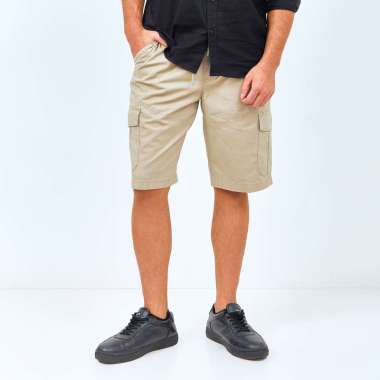Emba Classic-Celana Pendek Bermuda warna Khaky - Nuxver XXL