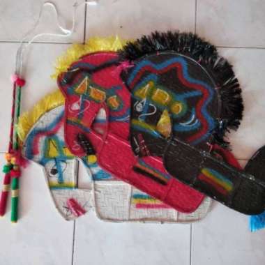kuda lumping dan pecut pecutan Multicolor