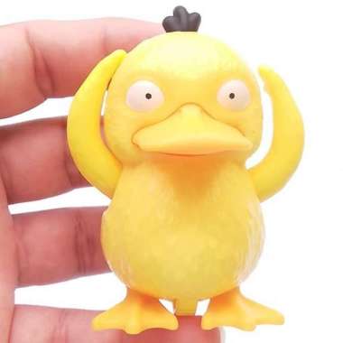 Mainan / Pajangan Patung Action Figure Pokemon Psyduck Toys Bekas 02