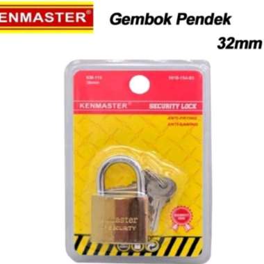 Gembok Kenmaster 32mm Untuk Gembok Tas / Koper