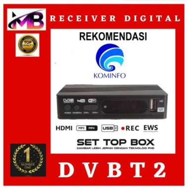 Receiver tv digital receiver digital tv set top box DVB-t2 Teresterial Multicolor