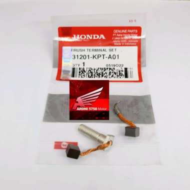 BRUSH TERMINAL SET ARANG ARENG STARTER KUL STATER MEGAPRO VERZA SONIC GTR CB 150R CBR 150 R 31201KPT