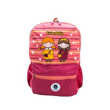 TAS CANNON 71985 RANSEL SEKOLAH ANAK TK/SD PEREMPUAN Orange Fuchsia