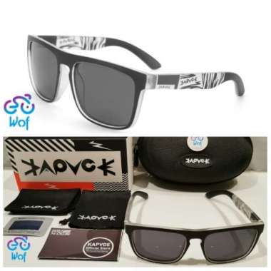KAPVOE BROOKLYN 1 LENSA KACAMATA SEPEDA BIKE SUNGLASSES GLASSES SPORT 8.BkTransparent