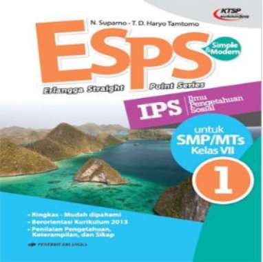 Buku Esps Ips Smp / Mts Kelas 1 Ktsp 2006 Erlangga