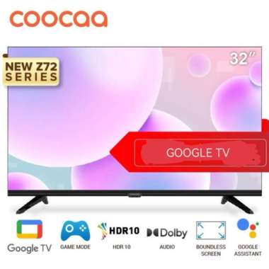 TV LED COOCAA 32 INCH SMART TV DIGITAL GOOGLE TV 32Z72 TERBARU GARANSI