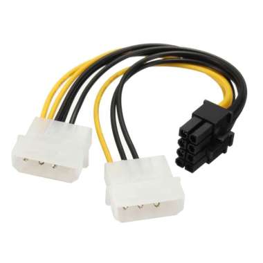 Adapter 2 Molex To 8 Pin - Kabel Power VGA